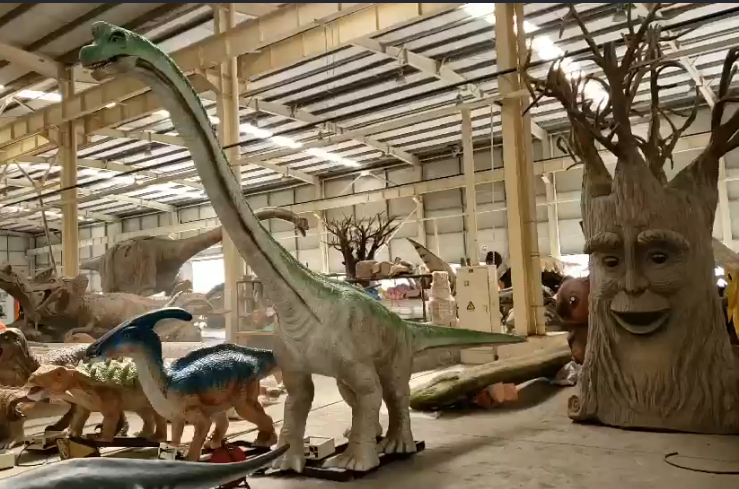 仿真恐龍工廠實(shí)拍-仿真恐龍制作工廠
