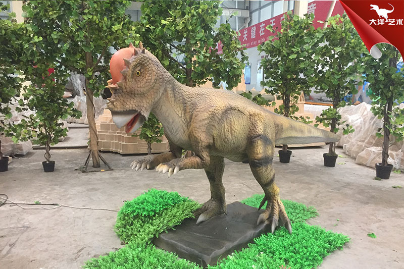 仿真腫頭龍視頻展示-自貢大洋藝術(shù)