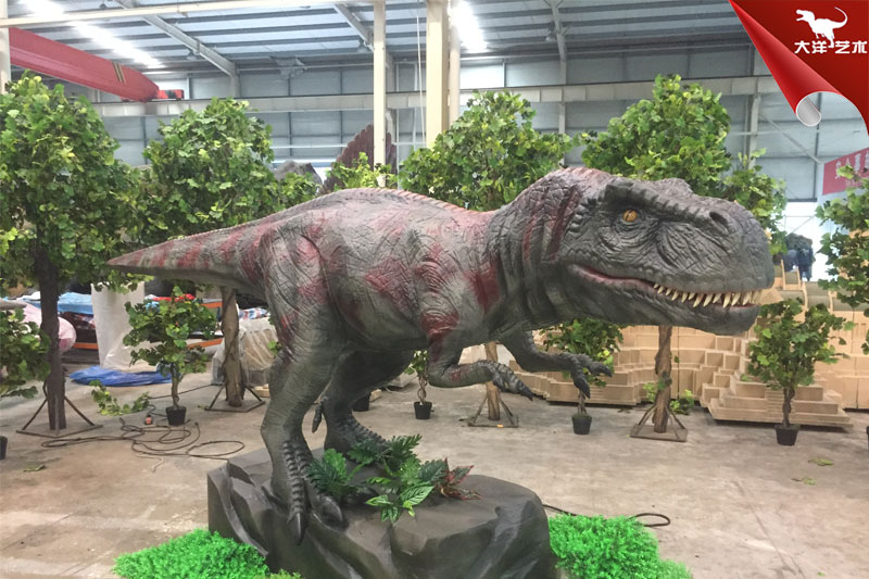 仿真霸王龍視頻展示-自貢大洋藝術(shù)