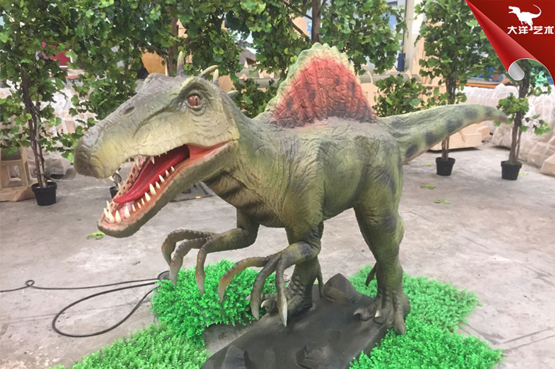 仿真棘背龍視頻展示-仿真恐龍制作
