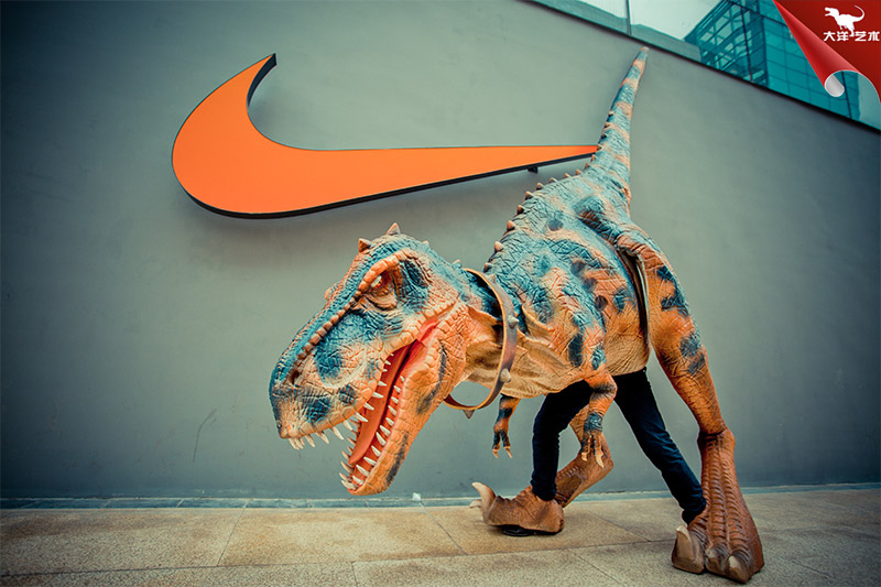 恐龍皮套，恐龍衣服,恐龍表演道具