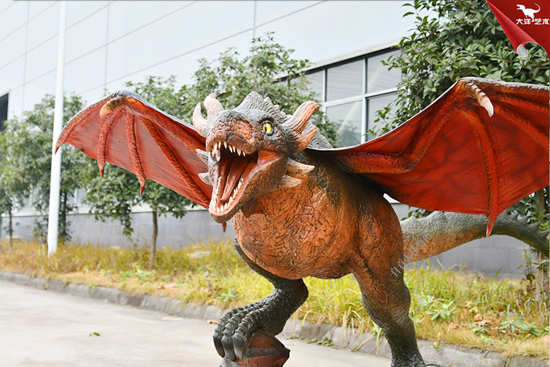 仿真飛龍 巨龍模型 西方龍怪獸模型