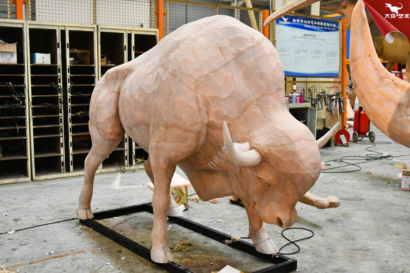 仿真野牛 動(dòng)物仿真模型