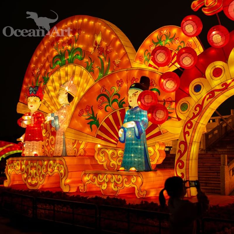 彩燈花燈-現(xiàn)代彩燈