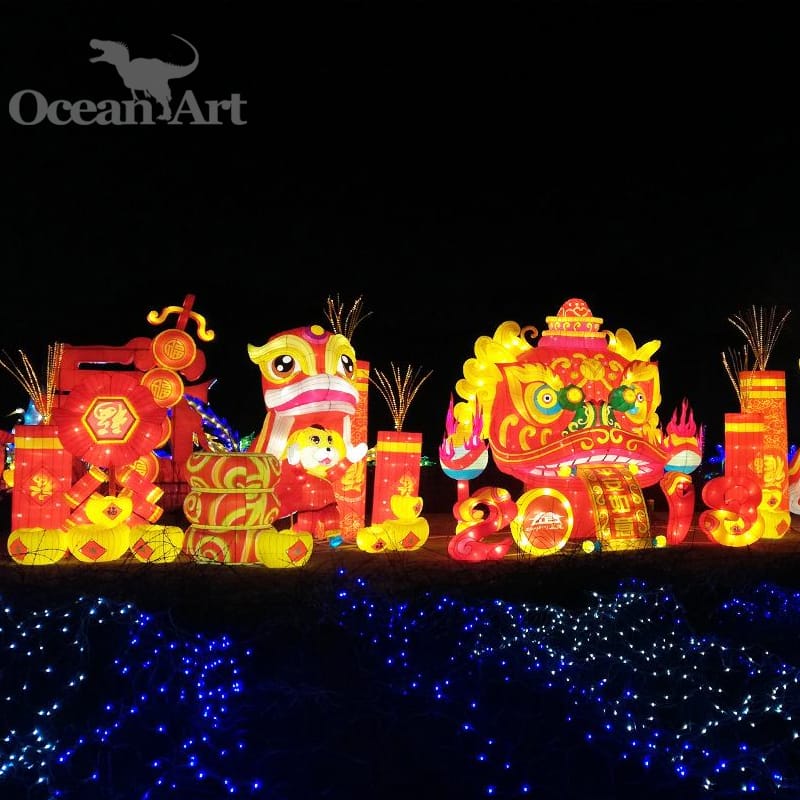 彩燈花燈-現(xiàn)代彩燈