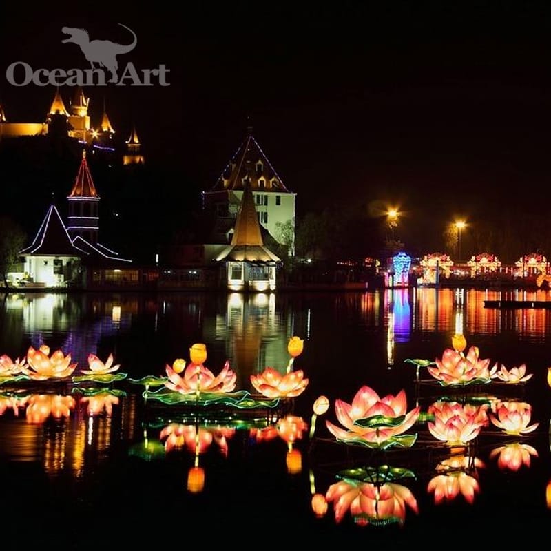 春節(jié)彩燈花燈制作公司