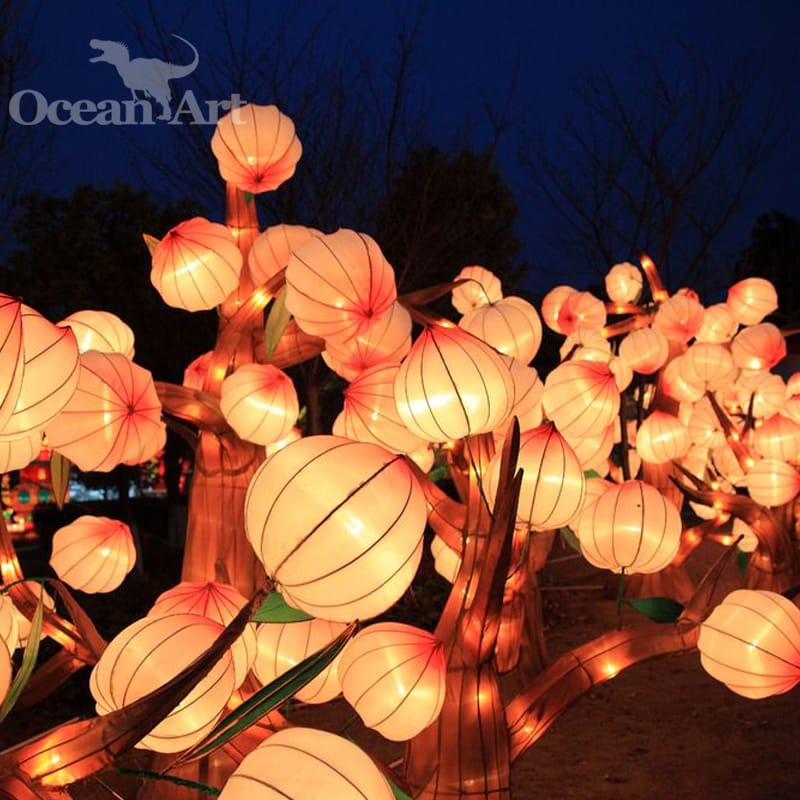 春節(jié)彩燈花燈制作公司