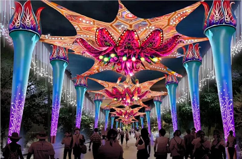 元旦彩燈花燈設(shè)計(jì)公司