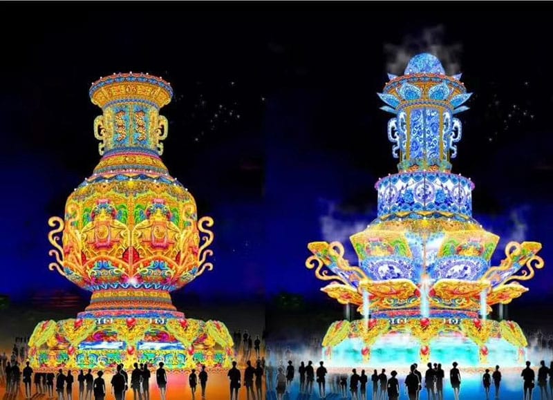 節(jié)日彩燈花燈