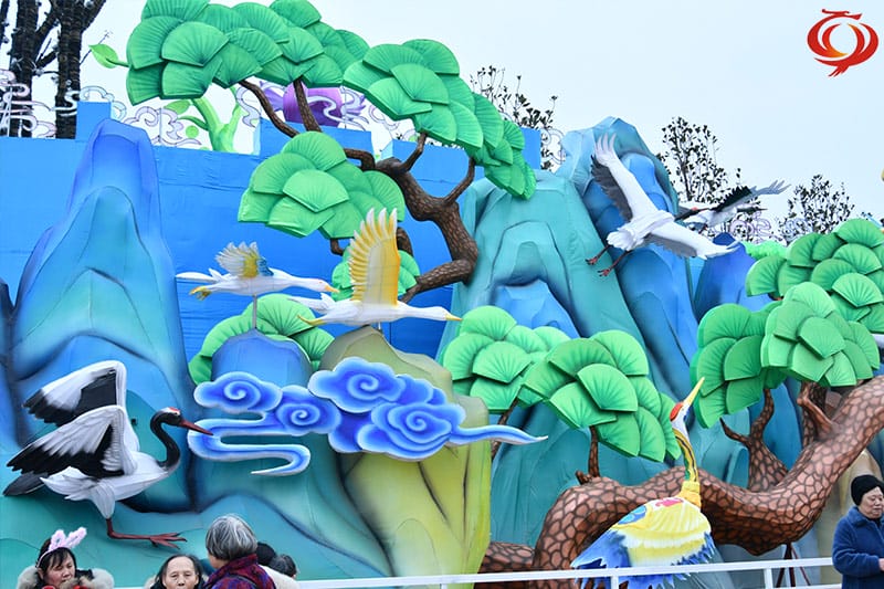 江山如畫花燈燈組