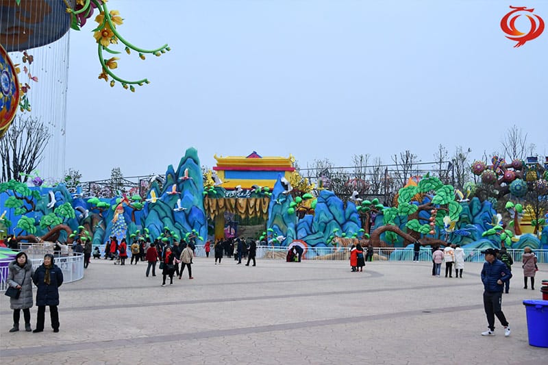 江山如畫花燈燈組