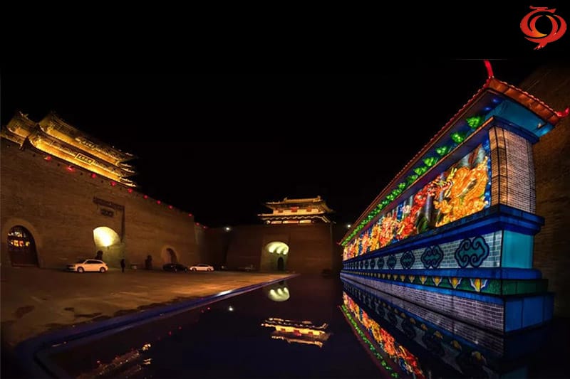 山西大同燈會花燈制作