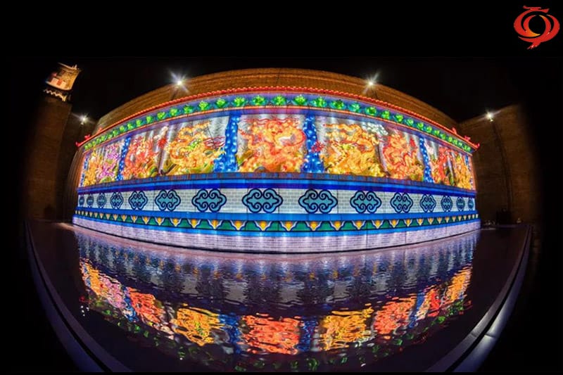 山西大同燈會花燈制作