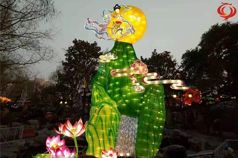 嫦娥奔月中秋主題花燈