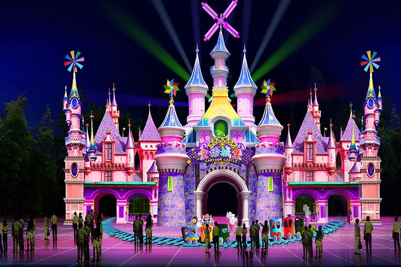 童話城堡花燈設(shè)計(jì)圖