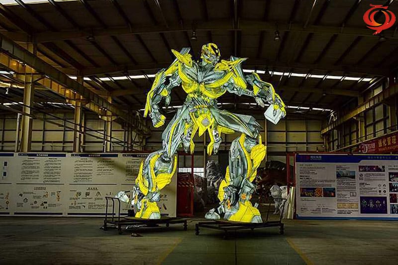 “大黃蜂彩燈”，自貢彩燈集團(tuán)制作