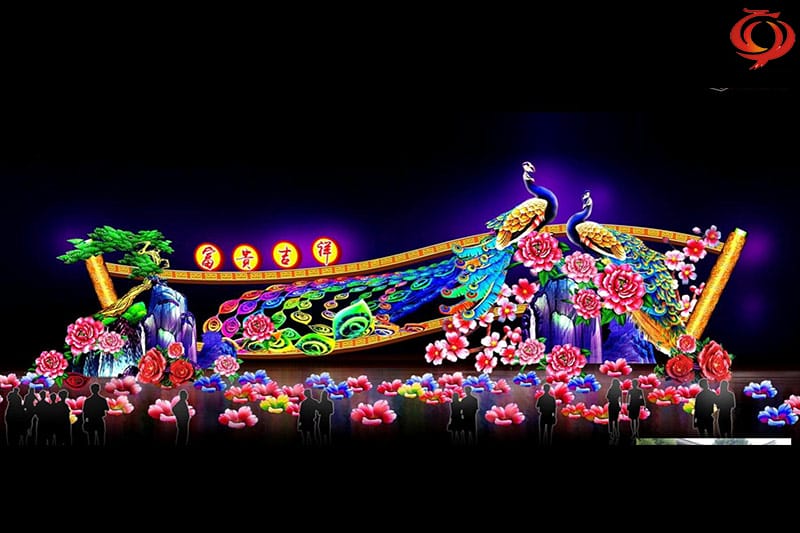 《富貴吉祥》春節(jié)燈會彩燈設(shè)計方案