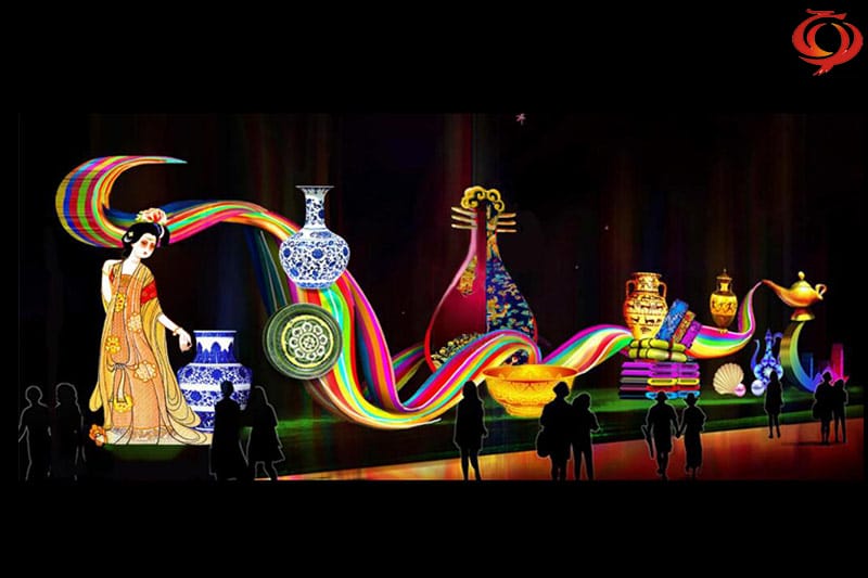 《貴妃醉酒》創(chuàng)意主題花燈設(shè)計