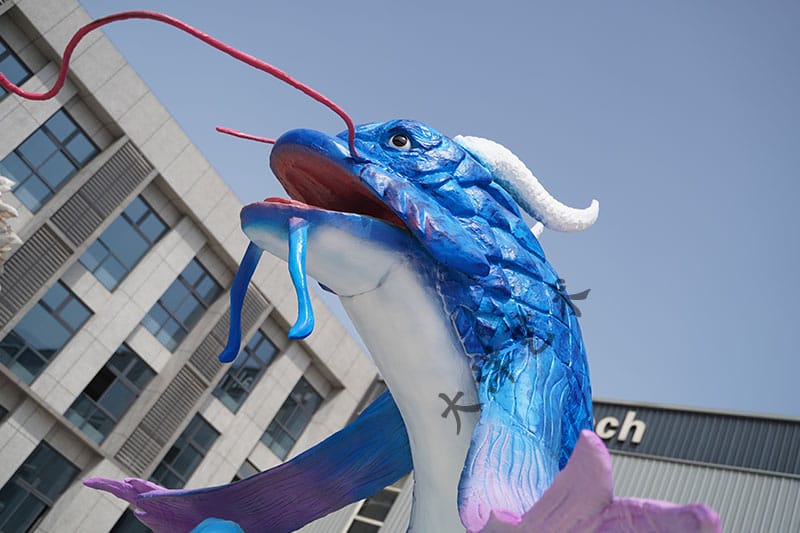 龍生九子動態(tài)雕塑-螭吻