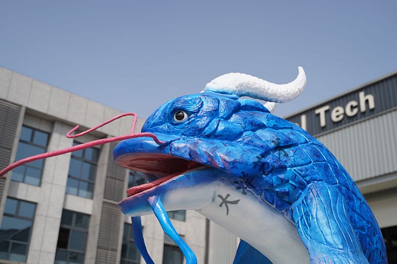 龍生九子動(dòng)態(tài)雕塑-螭吻