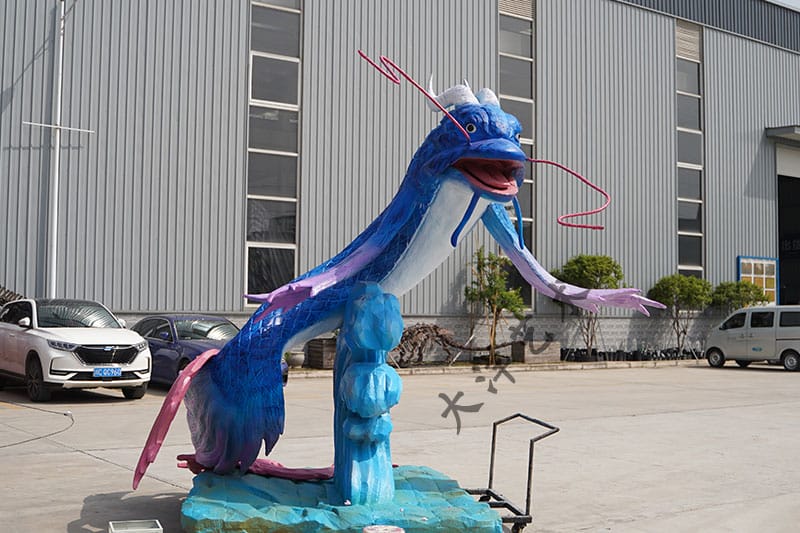 龍生九子動(dòng)態(tài)雕塑-螭吻