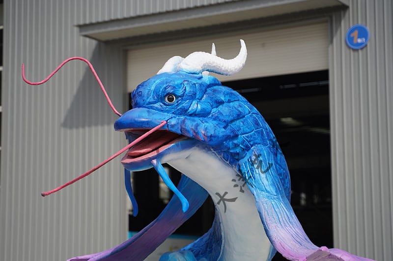 龍生九子動(dòng)態(tài)雕塑-螭吻